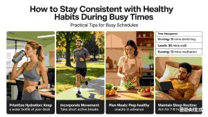 How to Stay Consistent with Healthy Habits During Busy Times
