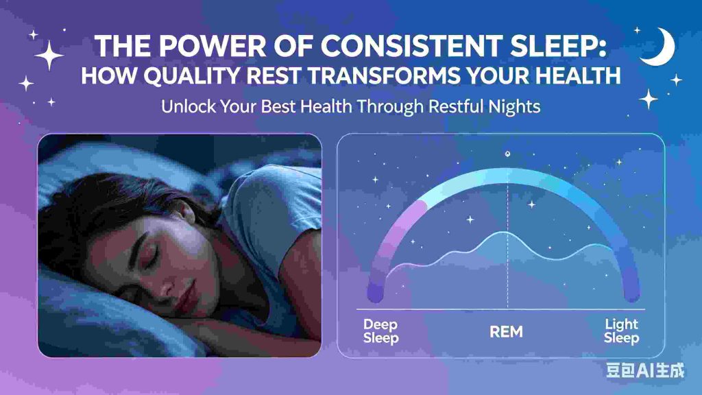 The Power of Consistent Sleep: How Quality Rest Transforms Your Health