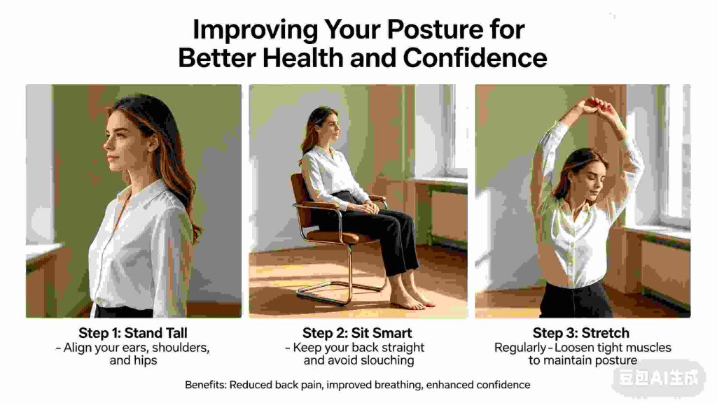 How to Improve Your Posture for Better Health and Confidence