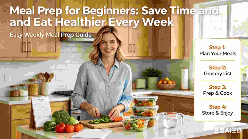 Meal Prep for Beginners: Save Time and Eat Healthier Every Week