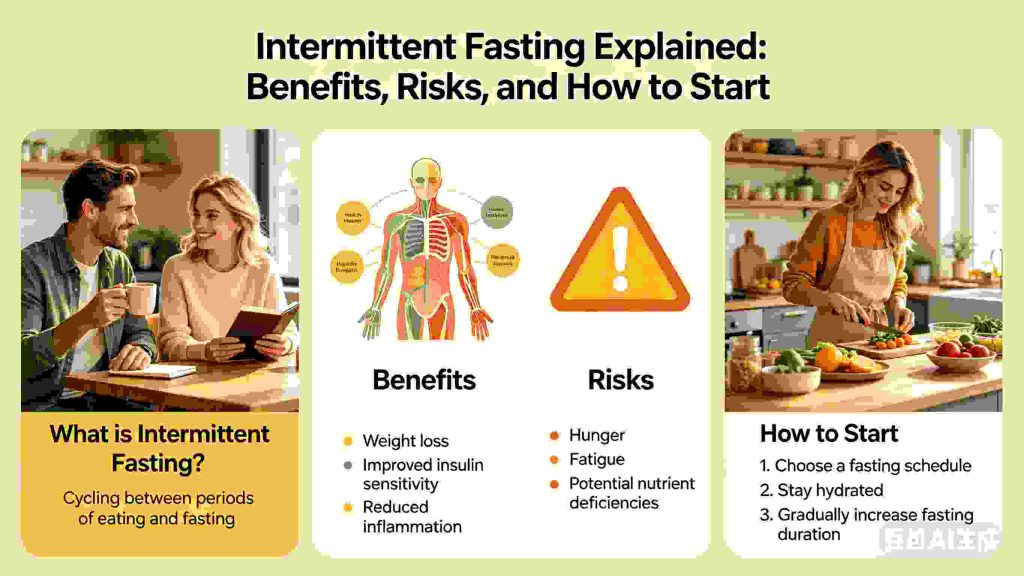 Intermittent Fasting Explained: Benefits, Risks, and How to Start