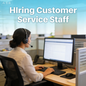 2026 Customer Service Recruitment