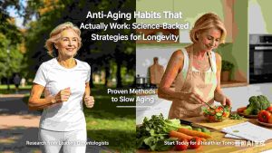 Anti-Aging Habits That Actually Work: Science-Backed Strategies for Longevity