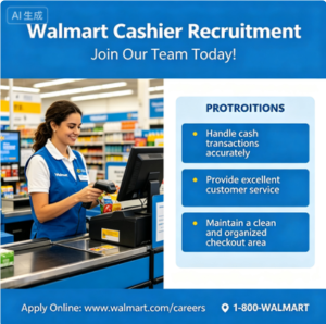 Walmart Cashier Recruitment